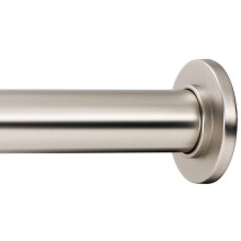 Ivilon Tension Curtain Rod - Fjedersp?ndestang til vinduer eller brusebad 36 til 54 tommer. Satin nikkel