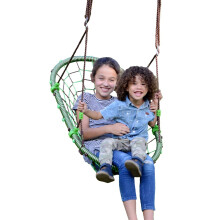 Swurfer Tree Swing - Swing Chair  Outdoor Swing for Kids  Tree Swings for Kids and Adults Outdoor  Weather Resistant  Heavy Duty Metal Frame Multi-Pos