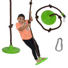 Swurfer Disco Tree Swing  hintakszletek hztji kltri hintahinthoz, kltri gyerekeknek Knnyu telepts Nagy teherbrs, llthat mszktl