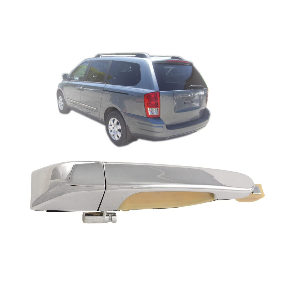 Auto Parts Avenue Apa Replacement Chrome Exterior Door Handle For 07-08 Entourage 06-12 Sedona Rear Driver Left Side Hy1520116 836504D011 810034391308