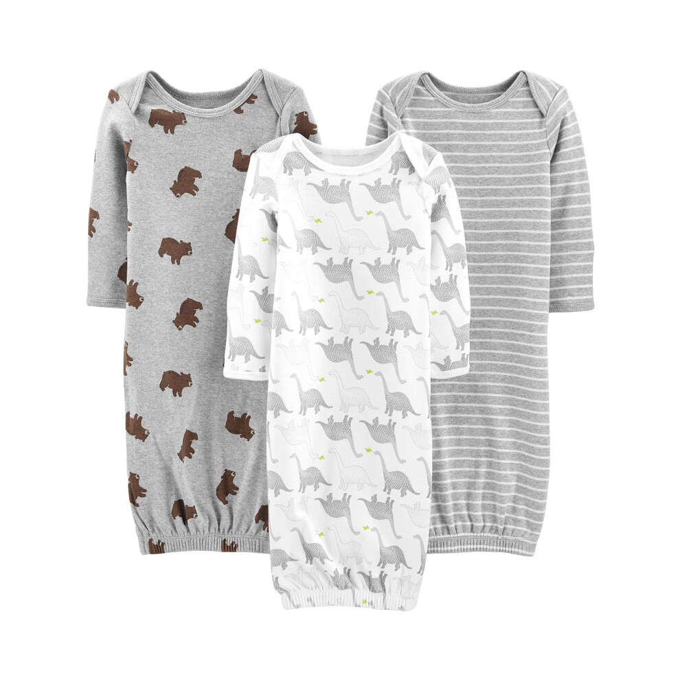 3-Pak BawełNianych Sukienek Nocnych Dla ChłOpcóW Simple Joys By Carter's-image