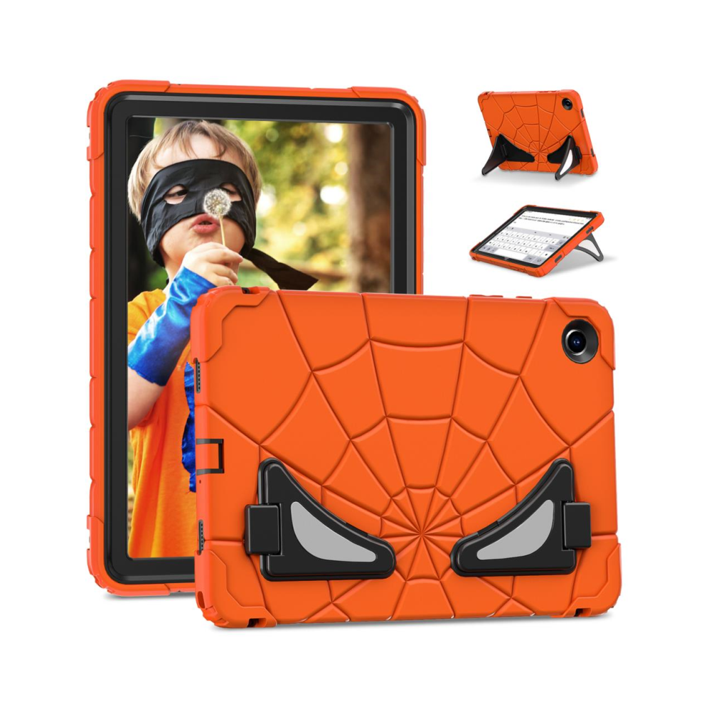 (, Tab A9 8.7 Inch) Armor Case For Samsung Galaxy Tab A9 Plus 11 Inch Orange 967854434187