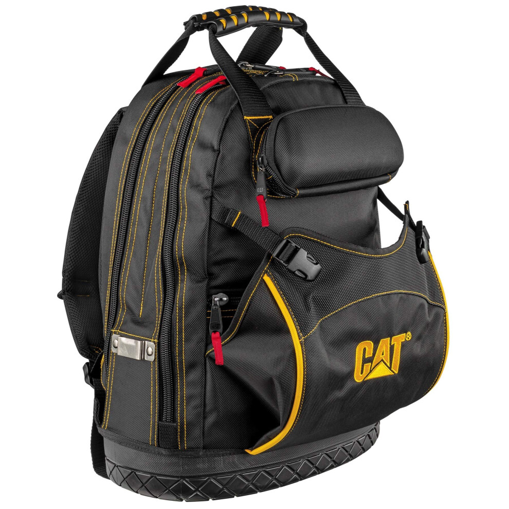 Caterpillar Cat 18"""" Pro Tool Backpack  Black