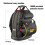 CAT Caterpillar Cat 18"""" Pro Tool Backpack  Black 2