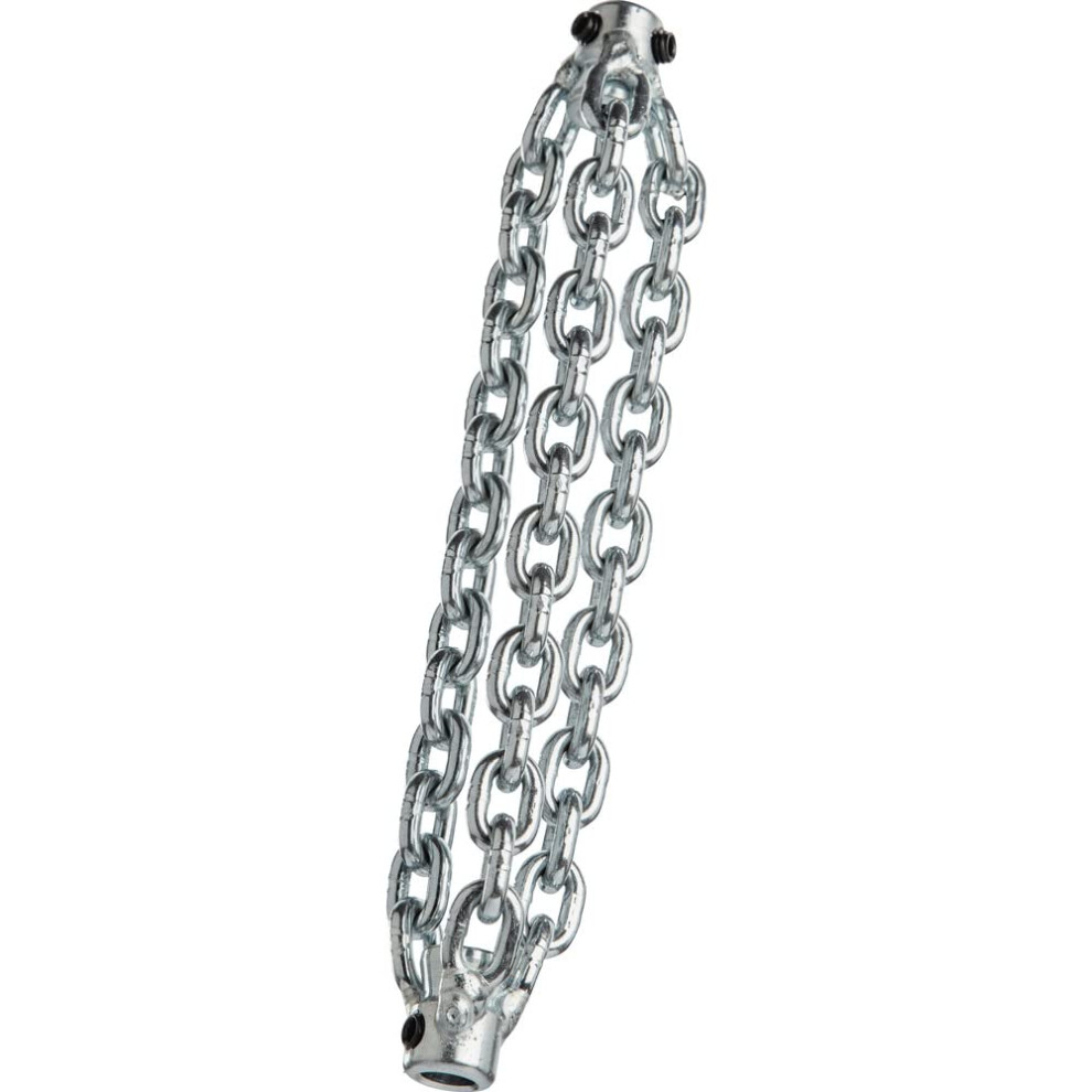 Ridgid 64333 K9-204 Flexshaft Knocker  5/16"""" Cable  4"""" Pipe  3 Chain