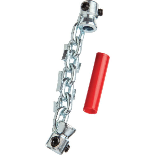 Ridgid 64283 Flexshaft Knocker 1/4"""" Cable 1.5""""-2"""" Pipe Single Chain Carbide Tip