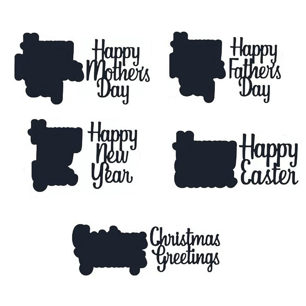 Briartw Wichtige Tage, Frohes Neues Jahr, W Rter, Phrasen, Metallschablone, Stanzformen F R Selbstgemachte Karten, Fotos, Alben, Scrapbooking, Pr-image