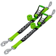 VULCAN auts rgzts csavart horgokkal - 2 hvelyk x 96 hvelyk - 2 csomag - High-Viz - 3 300 font biztonsgos munkaterhels