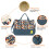 EE Lot de 5 sacs     langer pour maman (gris) 4