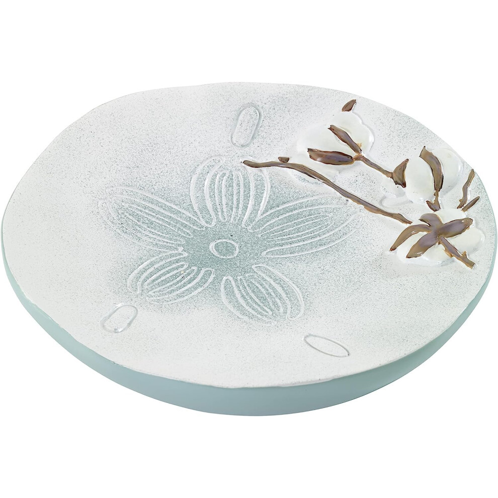 Avanti Linens - Soap Dish  Countertop Accessories  Farmhouse Chic Bathroom Decor (Farmhouse Shell Collection)-image-OPC-PFN9TMN-NEW