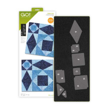 Accuquilt Go! Tormenta en el mar preciso de corte de tela terminado con mltiples diseos formas y tamaos para almohada de colchas o corredor de
