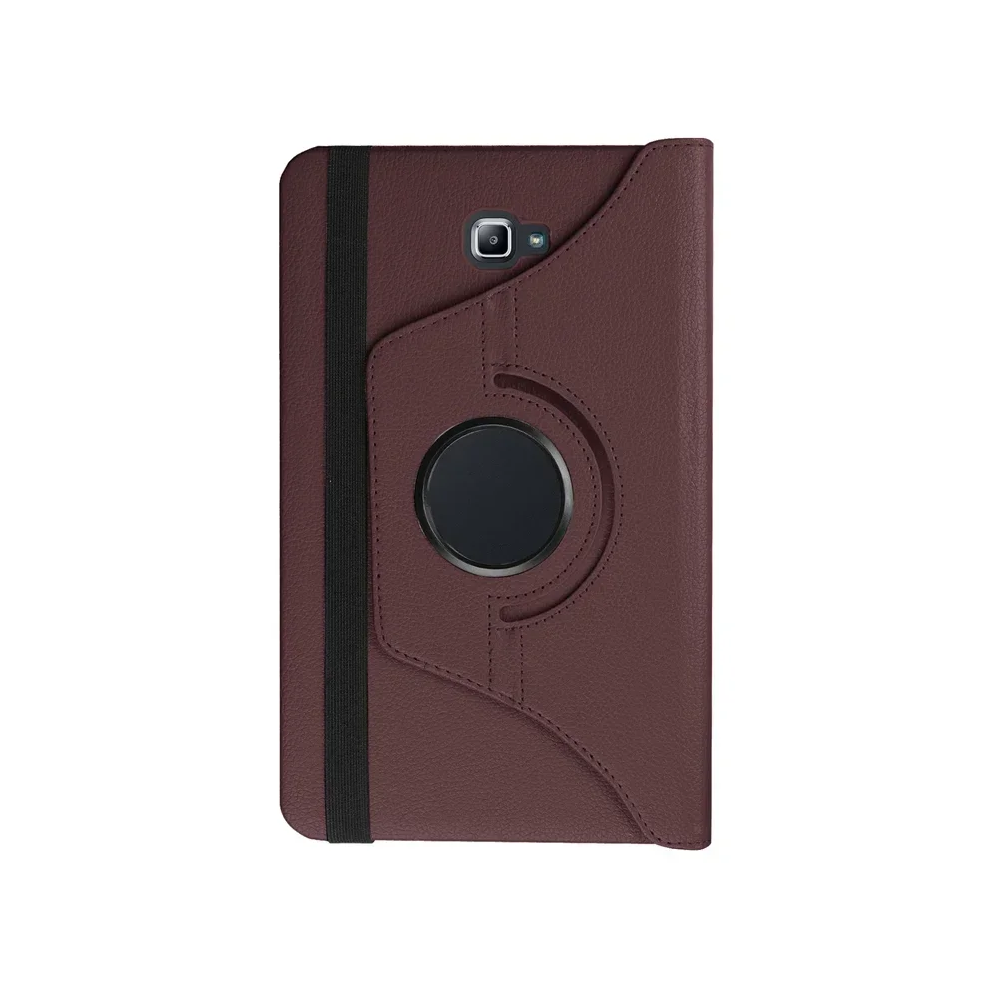 (, Tab A 10.1 T510 T515) 360 Rotating Stand Tablet Cover For Samsung Galaxy Brown 967854437232
