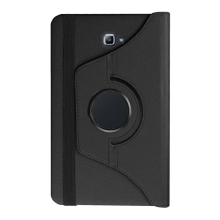 (Black, A6 10.1 T580 T585) 360 Rotating Stand Tablet Cover for Samsung Galaxy