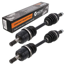 Eje delantero de alta resistencia NICHE para Honda Rancher TRX350 2000-2005 42350-HN5-671 (paquete de 2)