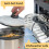 2 PACK Pot Lid Top Replacement Knob Sector Style. Kitchen Cookware Universal Replacement Pan Lid Holding Handles. 3