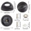 2 PACK Pot Lid Top Replacement Knob Sector Style. Kitchen Cookware Universal Replacement Pan Lid Holding Handles. 2