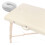 Saloniture 4-Pack Coperture per Culla Massaggio in Cotone Flanella 100% - Fitted White 3