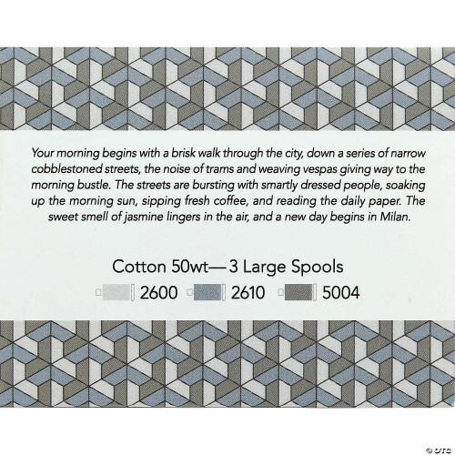 Aurifil Thread CB Milan Grey 3ks 2