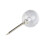 JAM PAPER Colorful Push Pins - Round Head Map Thumb Tacks - Clear Pushpins - 100/Pack 3
