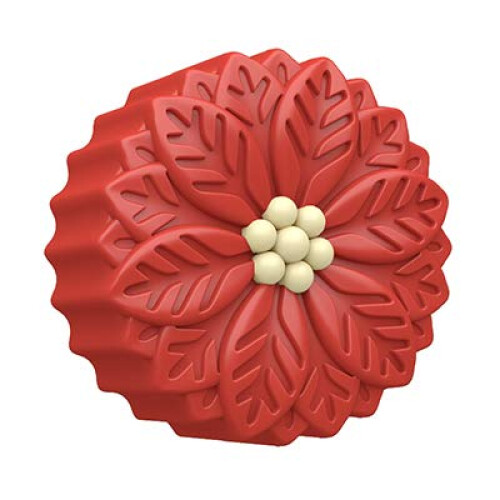Molde de Biscoito Sanduíche Poinsettia SpinningLeaf 2