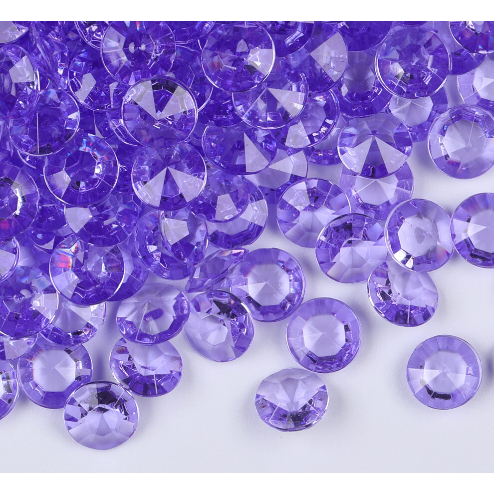 Gintoaria 1000 Pezzi/Confezione Di Cristalli Acrilici Per Decorazioni Da Tavolo Per Matrimoni, Diamanti Sparsi, Coriandoli, Gemme Acriliche, Riem-image
