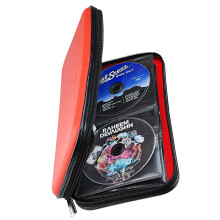 XiongYe Estojo CD DVD, Capacidade para 72, Estojo Rígido para Carro