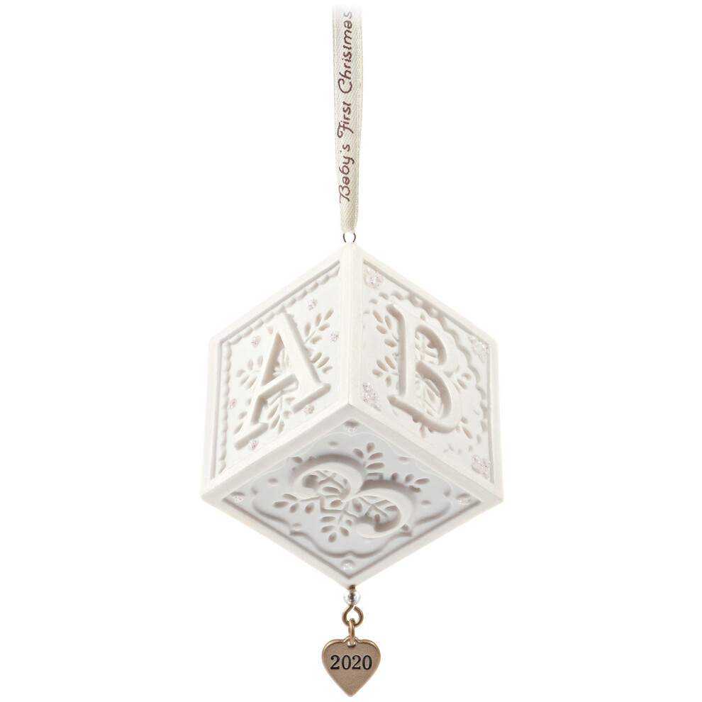 Hallmark Keepsake Ornament Mit Jahreszahl 2020, Babys Erstes Weihnachten-image