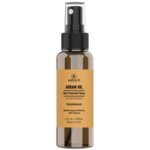 Spray protetor de calor Aberlite Heat Shield 4 onas - perfume de leo de argan hidrata, suaviza e protege o cabelo contra danos causados ????pel