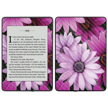 Pele de fibra de carbono MightySkins para Amazon Kindle Paperwhite 2018 (modelo  prova d'gua) - ptalas azuis | Acabamento protetor de fibra de