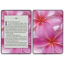 Pele de fibra de carbono MightySkins para Amazon Kindle Paperwhite 2018 (modelo  prova d'gua) - ptalas azuis | Acabamento protetor de fibra de