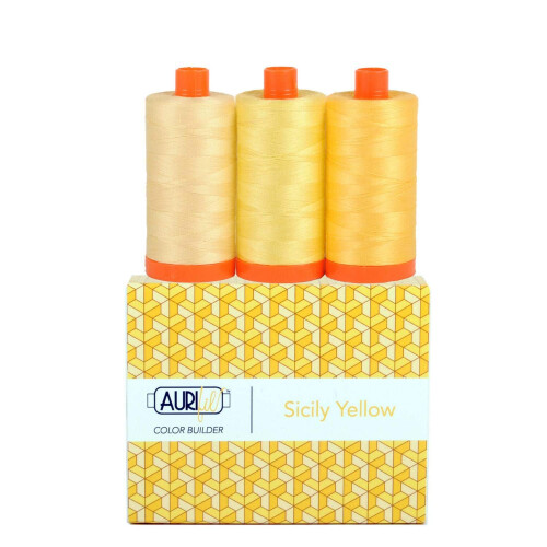 Aurifil Thread CB SicilyYellow 3kpl Ei mitδδn
