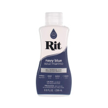 Rit Dye Liquid     Gro  e Farbauswahl     8 Oz. (Marineblau)