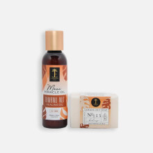 Island Essence - Dupla de Noz Tamanu - Óleo & Sabonete, 270g - Cuidados Corporais Veganos Naturais do Havai