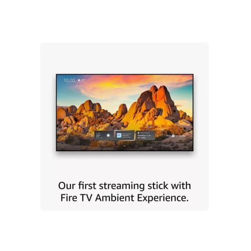 Amazon Amazon Fire TV Stick 4K Max streaming device 16GB Wi-Fi 6E, 1