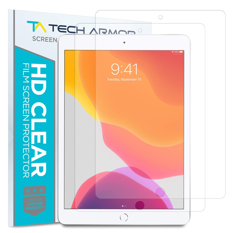 Tech Armor Matte Anti-Glare/Anti-Fingerprint-Displayschutzfolie, Entwickelt F R Apple Ipad 10,2 Zoll 2021 2020 Und 2019, 2Er-Pack-image