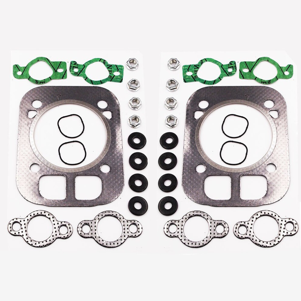 Head Gasket Kit For Kohler 24 841 04-S 24 841 03S Ch25 Ch26 Ch730 Ch740 Ch750 Cv730 Cv732 Ch742 Cv25 Cv26 Cv724 Cv730 Engines 2 Pack Cylinder Head 782896278205