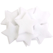 Legende nogensinde efter 3 tommer 35 pc filt stjerner (hvid)