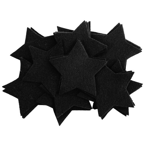 Legende nogensinde efter 3 tommer 35 pc filt stjerner (sort)
