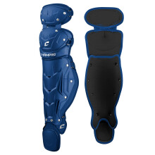 CHAMPRO Optimus MVP Dubbele Knie Honkbal Catchers Beenbeschermers, 13.5" Lengte, Koninklijk, CG106RY