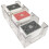 Yuanhe 9 Deck Clear Canasta spillekortbakke 2