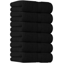Serviettes d'utopie [6 serviettes a main premium pack (16 x 28 pouces) 100% anneau file coton ultra doux et hautement absorbant 600gsm serviettes