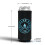 Polar Gear (4 Συσκευασία | Όλο μαύρο με ρήσεις) Νεοπρέν Slim Can Cooler Sleeve για White Claw - 12 oz 4