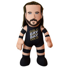 Peluche Bleacher Creatures WWE Adam Cole 25 cm     Une superstar du catch     jouer ou     exposer