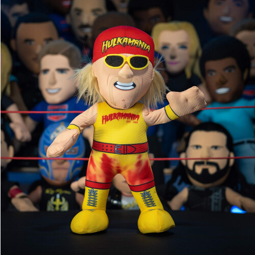Bleacher Creatures WWE Hulk Hogan 10" Plüschfigur - Ein Wrestling Superstar für Spiel oder Ausstellung 1