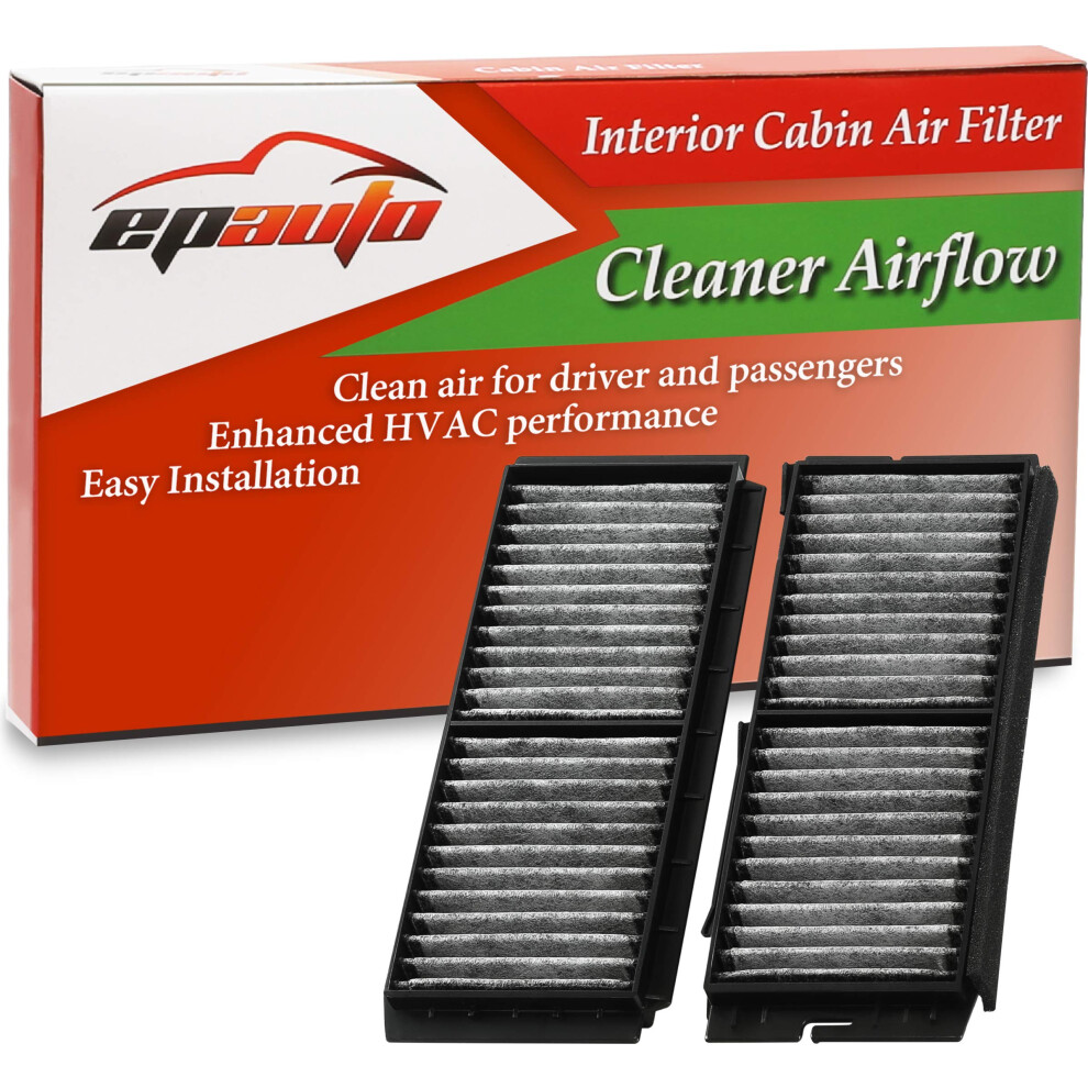 EPAuto CP672 (CF11672) Replacement Cabin Air Filter includes Activated Carbon