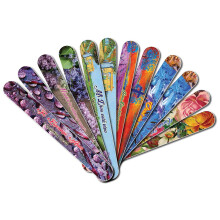 Spanish Christian Emery Board - Faith Hope Love (12-Pack) - Professional Nail File Set - 150/150 Grit - Stocking Stuffers Premium Quality Gift Id