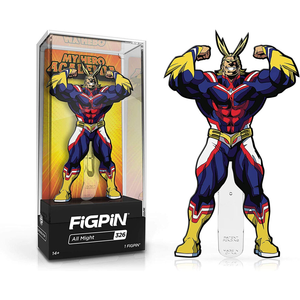 Figpin My Hero Academia All Might Flex Emaille Pin #326-image
