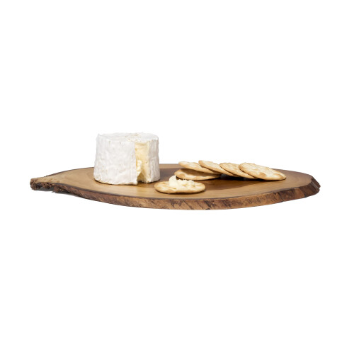 Lipper International Teak Slab Servering/Cutting Board 1