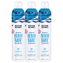 Not Your Mother's Beach Babe Dry Shampoo (3-Pack) - 7 oz Dry Shampoo - Instantly Absorbs Oil - Hair Essentials for Back to School