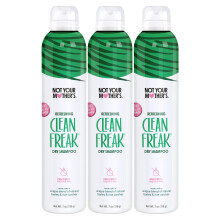 Not Your Mother's Clean Freak ongeparfumeerde droogshampoo (3-pack) - 7 oz - Droogshampoo absorbeert direct olie - Haaressentials voor alle haartypen
